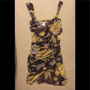 “Arden B” Floral Layered Top